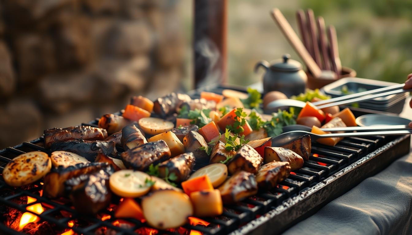 Healthy home cooking bowl