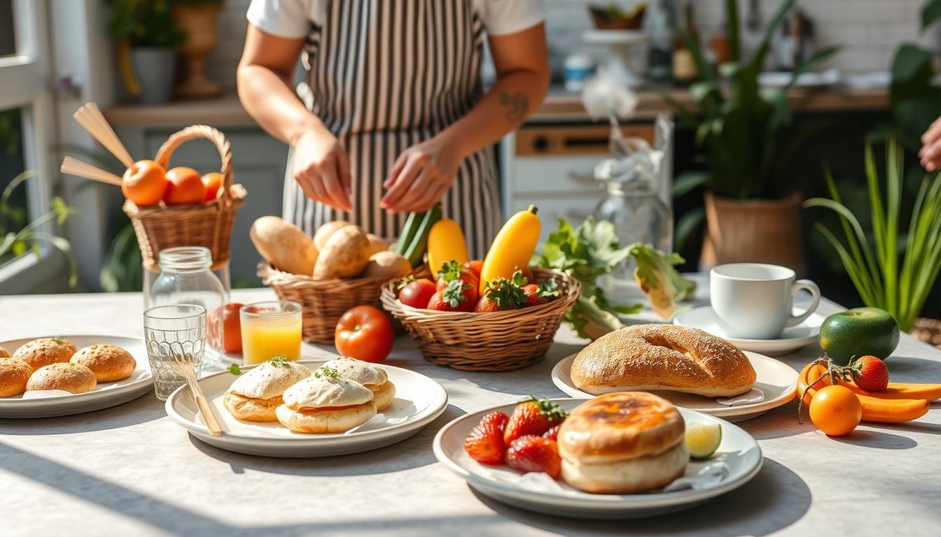 Freshly baked homemade cake in a kitchen setting